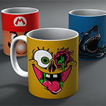 sublimacion de tazas y camisetas