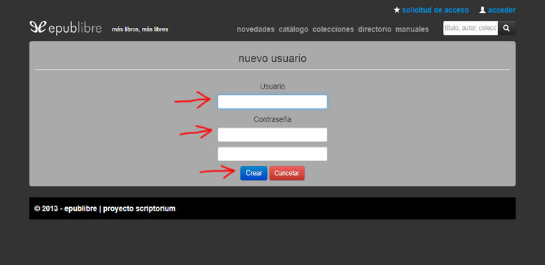 como registrarse